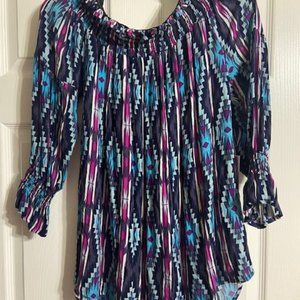 Rock & Roll Women's Off Shoulder Blouse